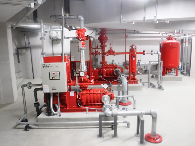 消防設備工事施工実績-0