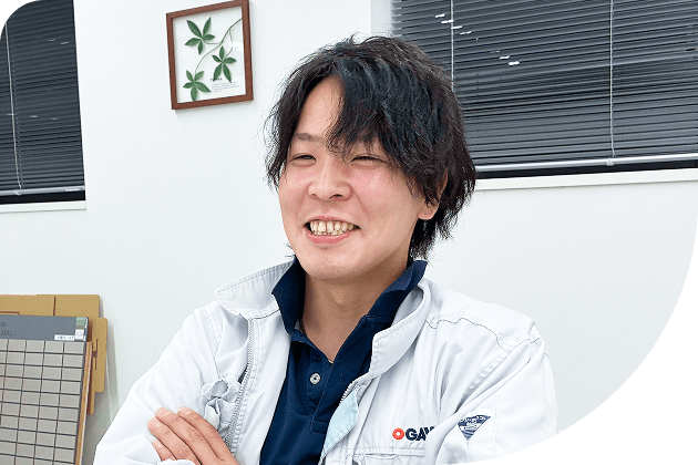 人々の生活を支えるインフラの一部を
自分が作り上げたという達成感