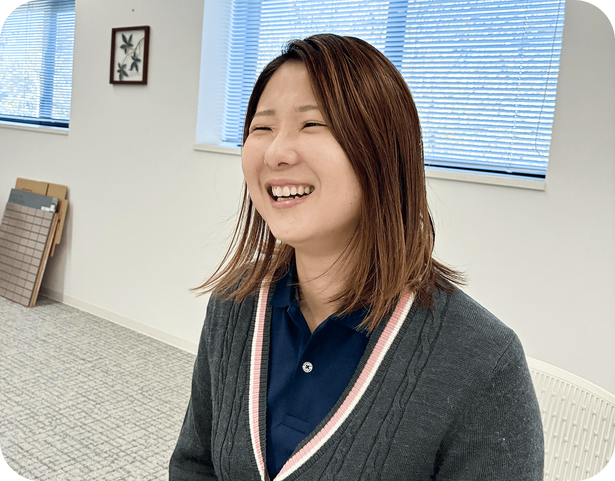 自分が描いた図面が実際の形として
仕上がるたび感じる、やりがいと達成感