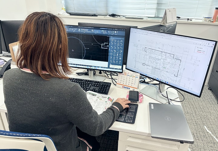 電気設備・消防設備・
空調設備を一括受注